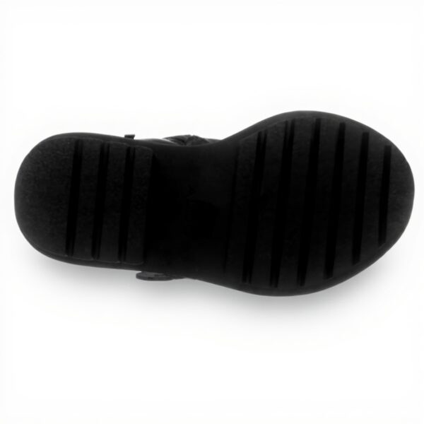 Bottes motardes ALDO Anne Femme Noir Cuir Talon Bloc