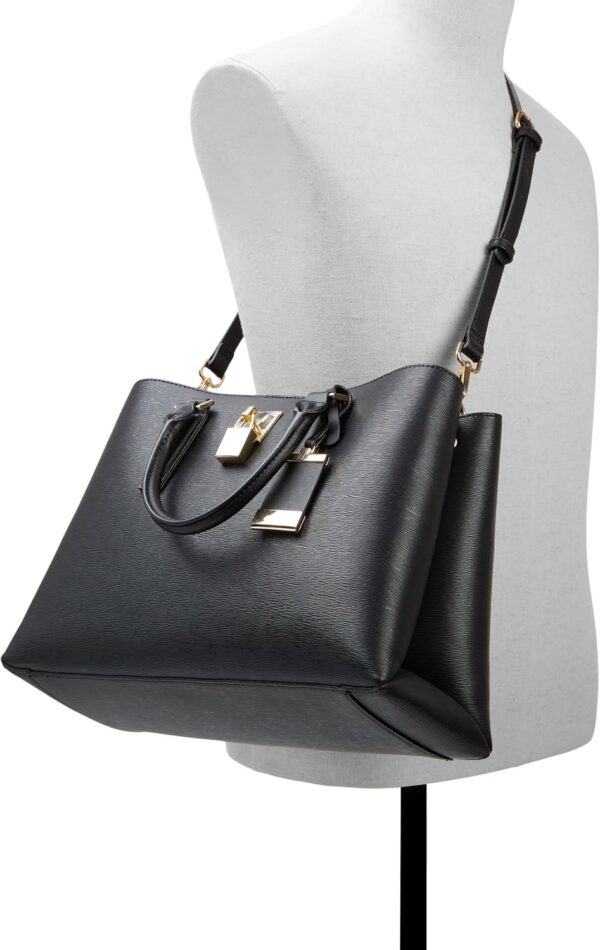 Cabas ALDO Areawiellx Noir spacieux bandoulière femme-3