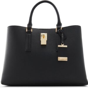 Cabas ALDO Areawiellx Noir spacieux bandoulière femme-0