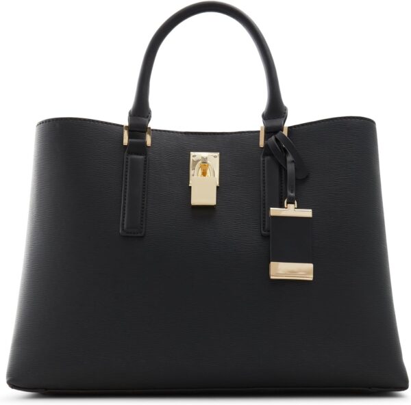 Cabas ALDO Areawiellx Noir spacieux bandoulière femme-0