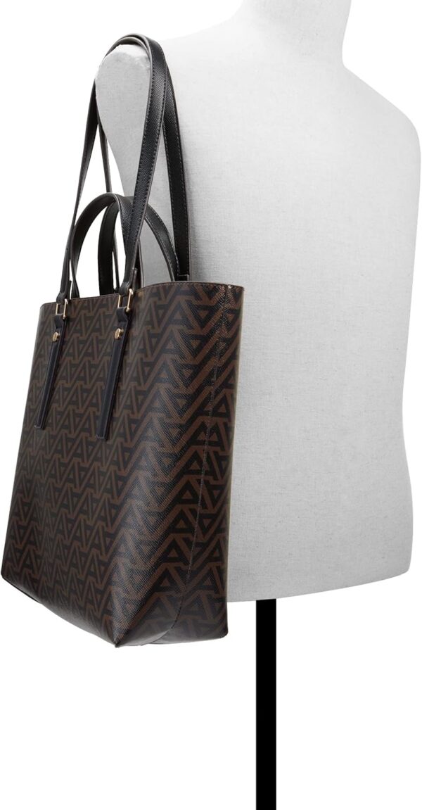 Cabas ALDO Cibriannx Spacieux Synthétique Femme Brun-3