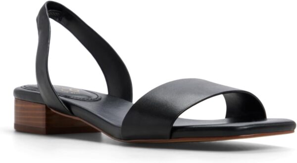 ALDO Dorenna Sandale à talon Femme Blanc Champagne Beige-5