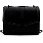 Sac bandoulière ALDO Eteaharr Noir synthétique compact femme