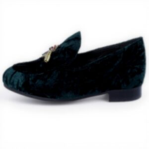 Mocassins ALDO Femme Caveny Velours Bleu Navy Plat