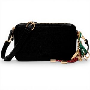 ALDO Sac bandoulière femme Ddemii Noir recyclé