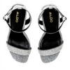 ALDO Sandales Femme Talon Bloc Gris Diedra Chaussures