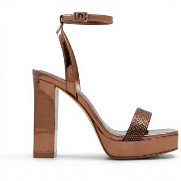 Sandale à talon ALDO Diedra Femme bronze talon bloc
