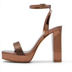 Sandale à talon ALDO Diedra Femme bronze talon bloc