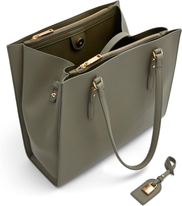 ALDO Femme Feacan Cartable Sac Bandoulière Spacieux Cognac-2