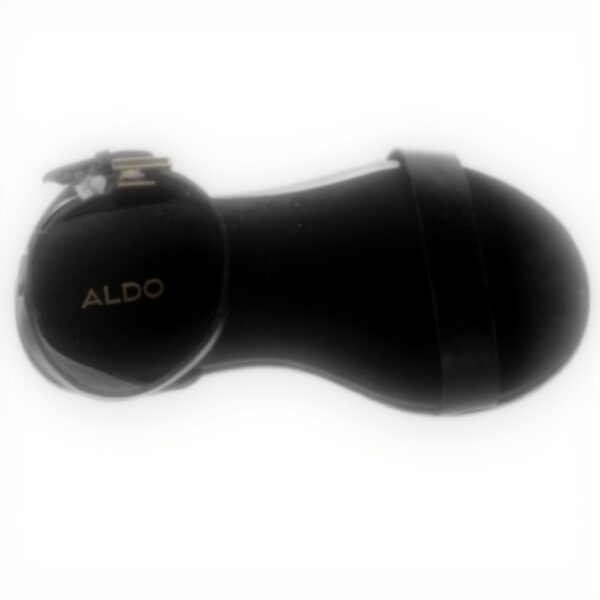 Sandales ALDO Gwenna Femme Cuir Noir Talon Plat