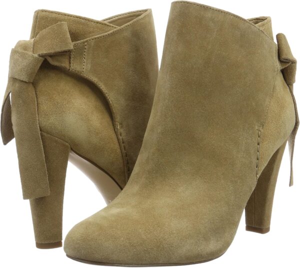 Aldo Bottes Femme Cuir Talon Bloc Beige Taille 42.5-6