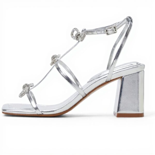 Sandales à talon Aldo Kaeli Argenté femme mode talon bloc