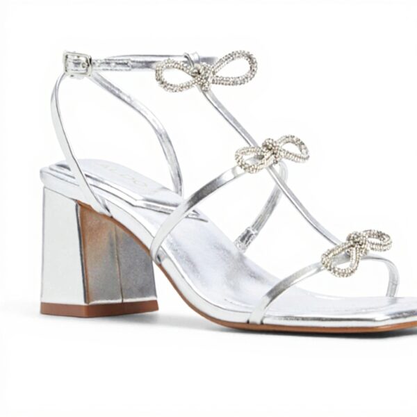 Sandales à talon Aldo Kaeli Argenté femme mode talon bloc