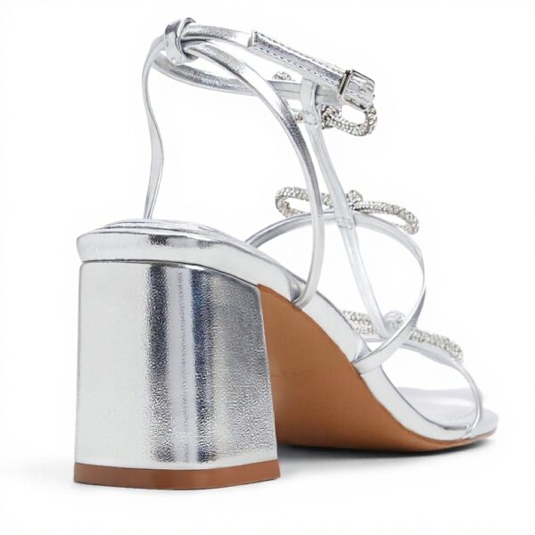 Sandales à talon Aldo Kaeli Argenté femme mode talon bloc