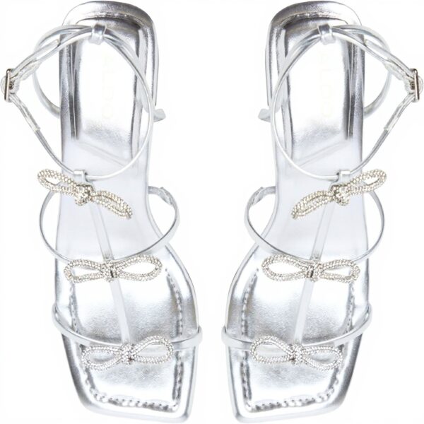Sandales à talon Aldo Kaeli Argenté femme mode talon bloc