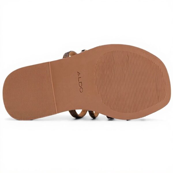 Sandale plate ALDO Femme Lindya textile multicolore doré