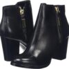 Bottes femme ALDO Mathia simili cuir talon bloc noir-6