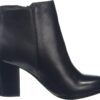 Bottes femme ALDO Mathia simili cuir talon bloc noir-5