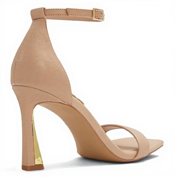 Aldo Femme Rosali Sandale à Talon Beige Mode