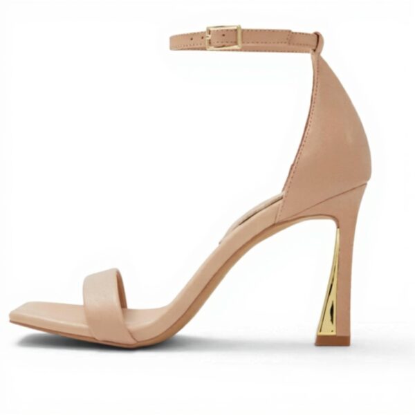 Aldo Femme Rosali Sandale à Talon Beige Mode
