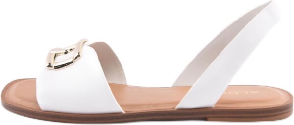 Sandales plates ALDO Femme Blanc Opulenter Garten 37 EU-0