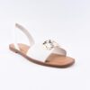 Sandales plates ALDO Femme Blanc Opulenter Garten 37 EU-3