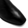 Bottine Chelsea ALDO Femme Cuir Noir Talon Bloc