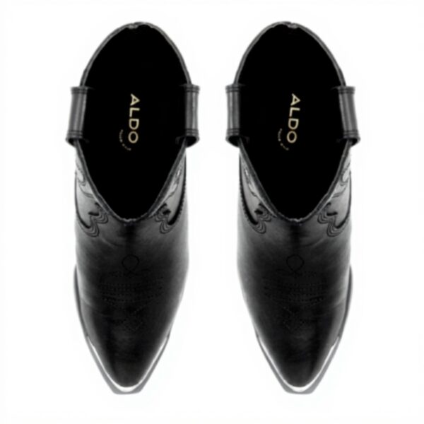 Bottine Femme ALDO Valley Cuir Noir Confortable