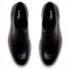 Mocassin ALDO Homme Faro Cuir Noir Lacets Confort