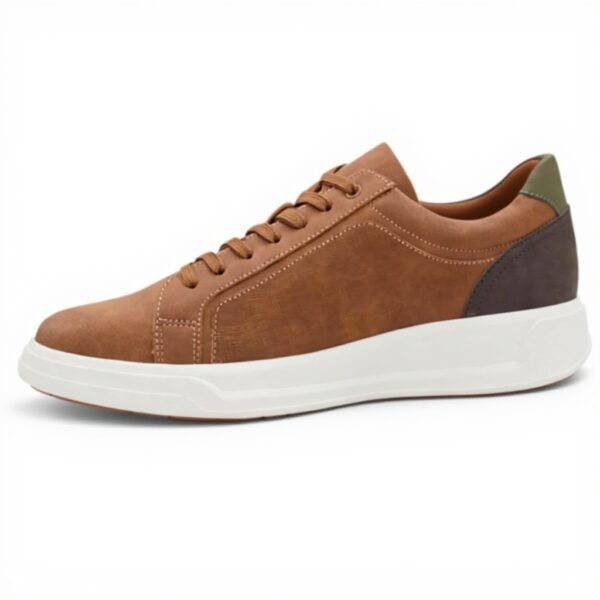 Baskets ALDO Homme Ogspec Cognac cuir synthétique confort