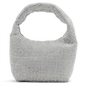 ALDO Sac à main argenté petit pour femme Ishana