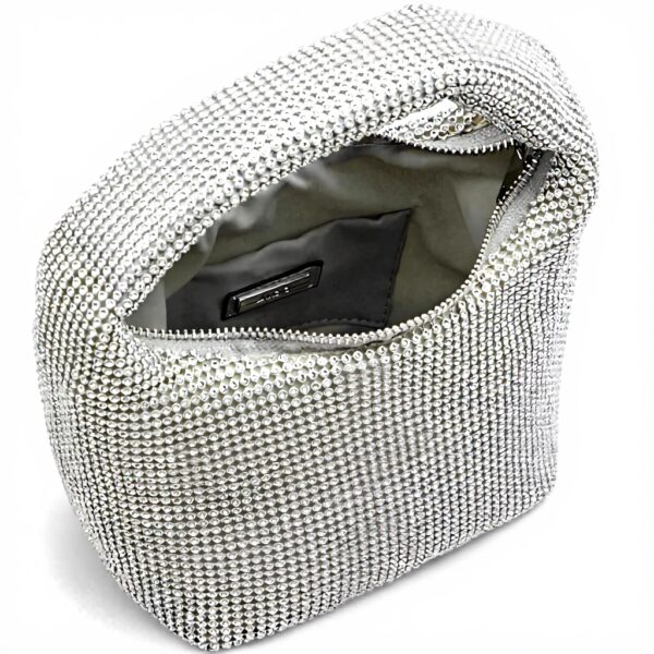 ALDO Sac à main argenté petit pour femme Ishana