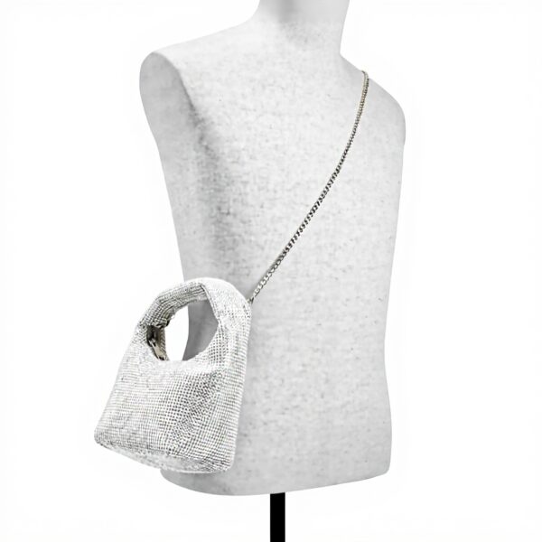 ALDO Sac à main argenté petit pour femme Ishana