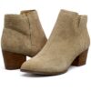 Bottes femme ALDO Lillianne cuir talon bloc beige