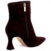 Bottines Haireri ALDO marron foncé fermeture éclair femme