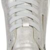 Baskets Geox D Blomiee Femme Synthétique Respirant Blanc-4