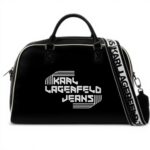 Sac bandoulière Karl Lagerfeld Jeans Bowling Lg Noir femme