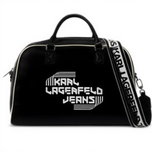 Sac bandoulière Karl Lagerfeld Jeans Bowling Lg Noir femme