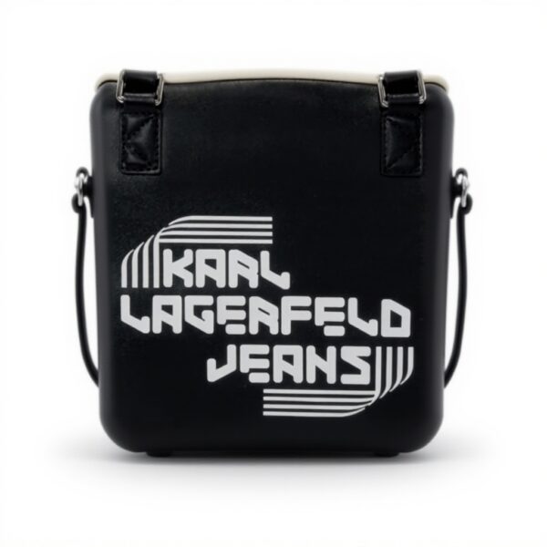 Sac bandoulière Karl Lagerfeld Jeans Bowling Lg Noir femme