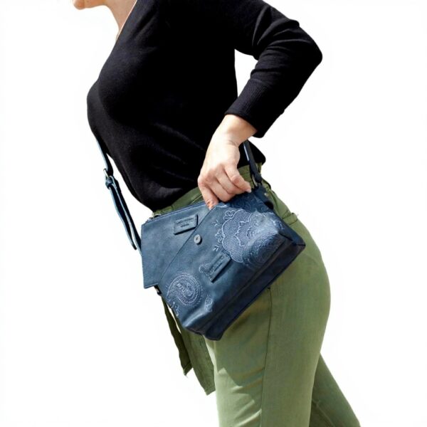 Sac Bandoulière Femme Lois Bois Rouge Cuir Synthétique