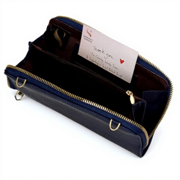 Sac bandoulière femme SwankySwans Amy Wallet Crossbody bleu